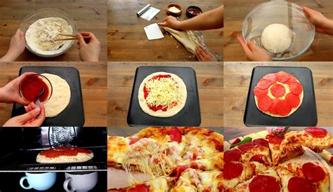 How to make a pizza - Prep: Preheat air fryer to 375°F (190°C). Spray air fryer basket well with oil. Pat mozzarella dry with paper towels (to prevent a soggy pizza). Cook Crust: Roll out pizza dough to the size of your air fryer basket. Carefully transfer it to the air fryer, then brush lightly with a teaspoon or so of olive oil.